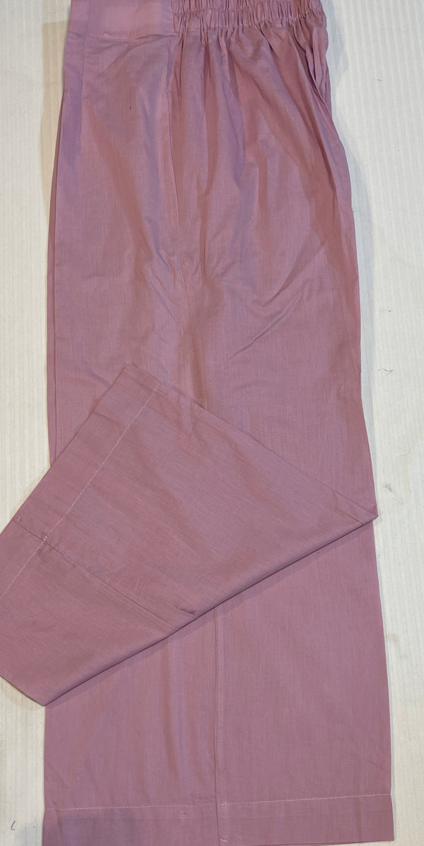 Ethnic plain lawn trouser