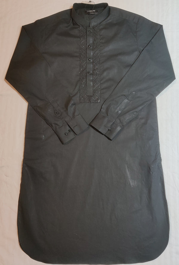 Sapphire emb cotton men kurta