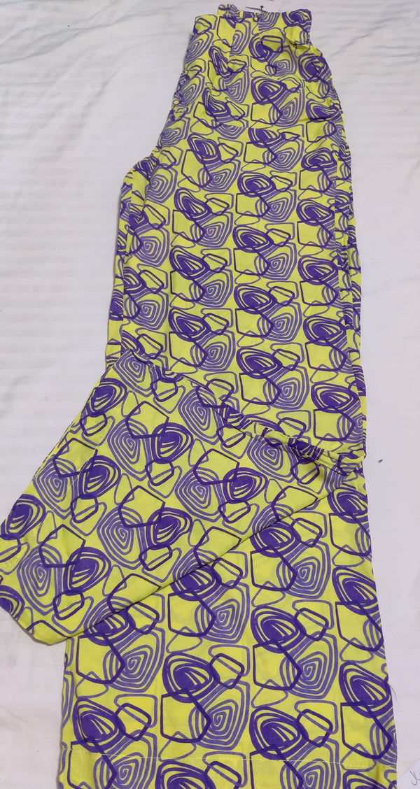 Sapphire printed Silk trouser