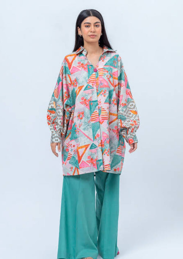 Beechtree unstitched cotton satin 2pc suit