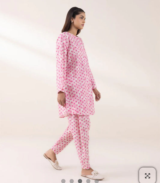 Sapphire printed shirt khadar