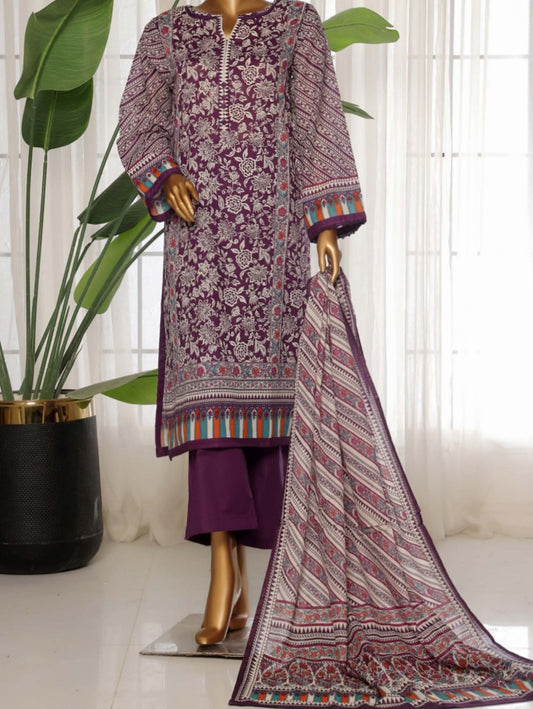 Sadabahar printed lawn 3pc