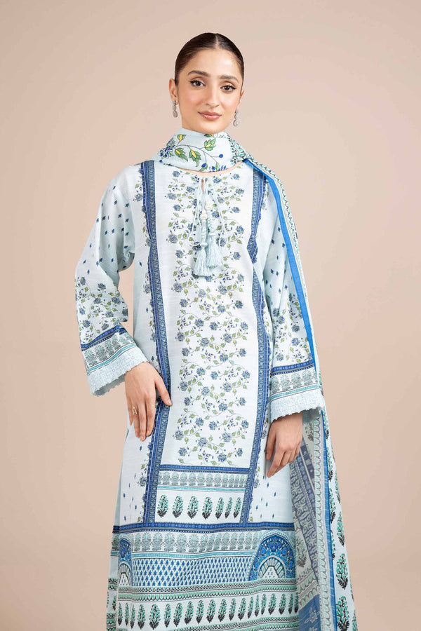 Nishat printed Khaddar 2pc