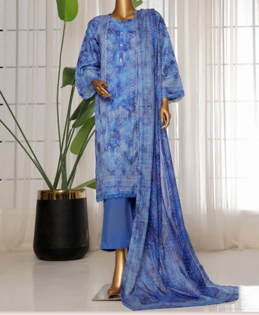 Sadabahar printed lawn 3pc