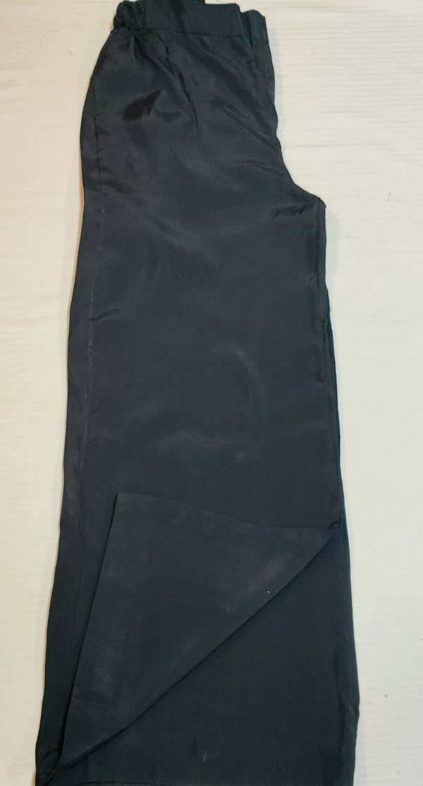 Sapphire plain silk trouser