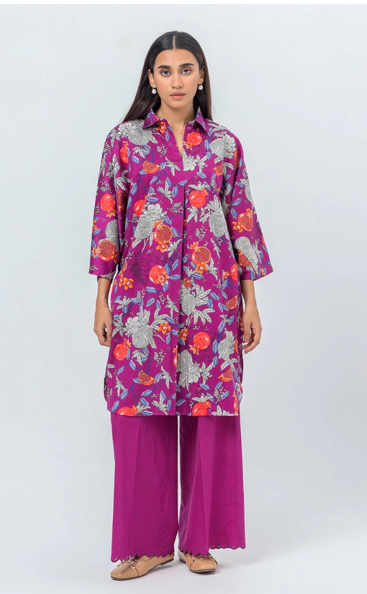 Beechtree unstitched cotton satin 2pc suit