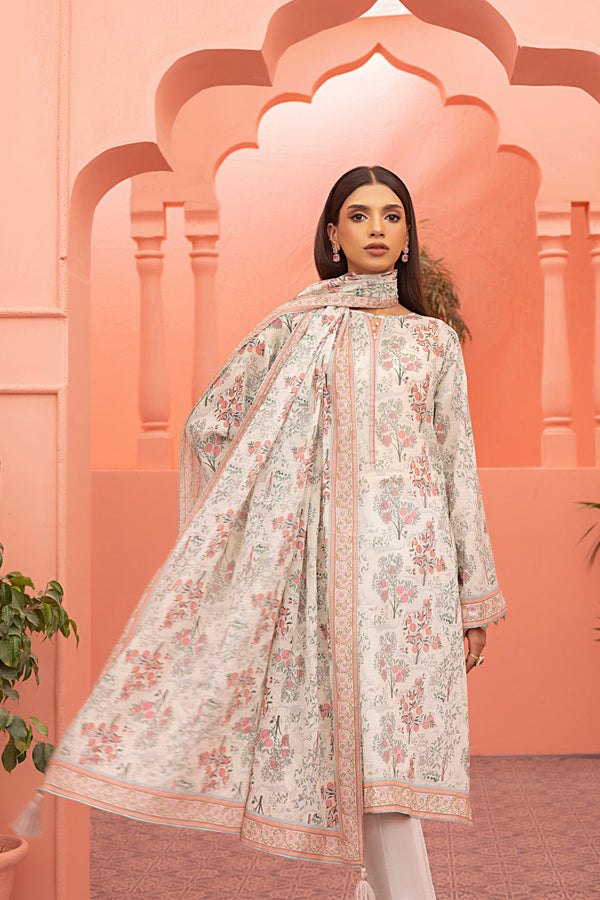 Lakhany printed lawn 3pc