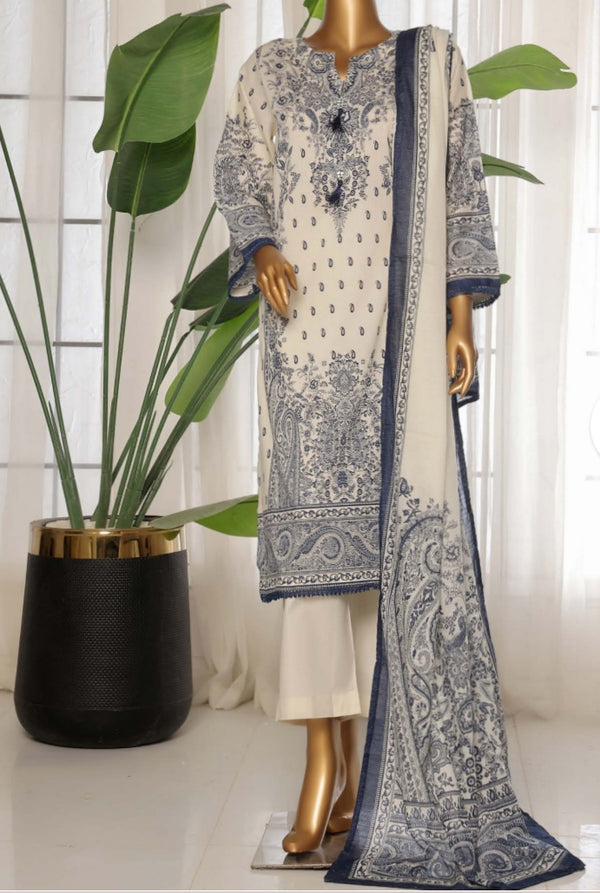 Sadabahar printed lawn 3pc